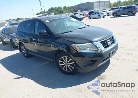 2015 Nissan Pathfinder S from USA, damaged, VIN 5N1AR2MM1FC634309